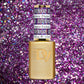 DND Diva Gel Flapper Fuchsia 315 gel nail polish bottle with vibrant pink color and clear cap, on a white background
