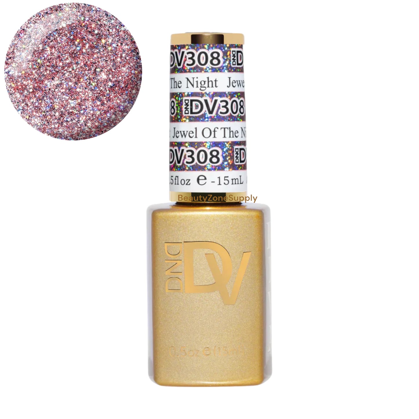 Dnd Diva Gel - Jewel Of The Night 308 - Universal Nail Supplies