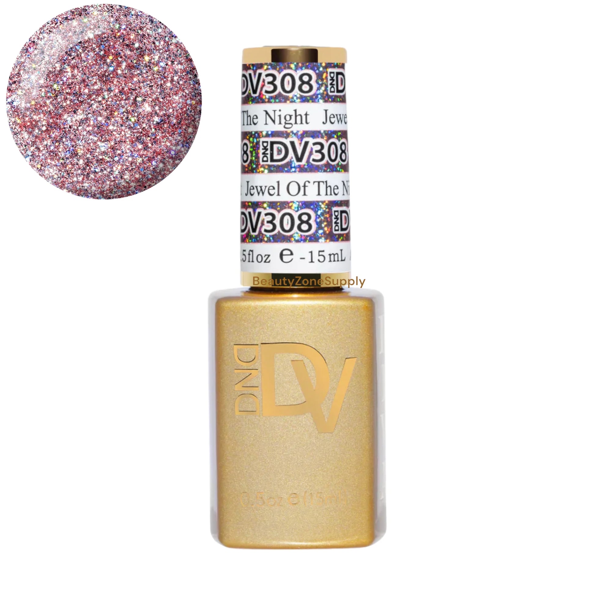 Dnd Diva Gel - Jewel Of The Night 308 - Universal Nail Supplies