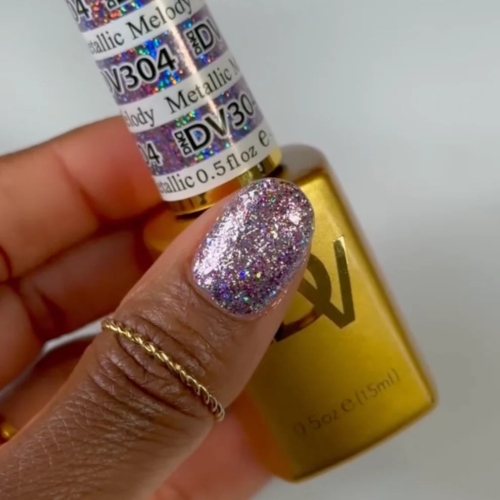 Dnd Diva Gel - Metallic Melody 304 (Clearance) - Universal Nail Supplies