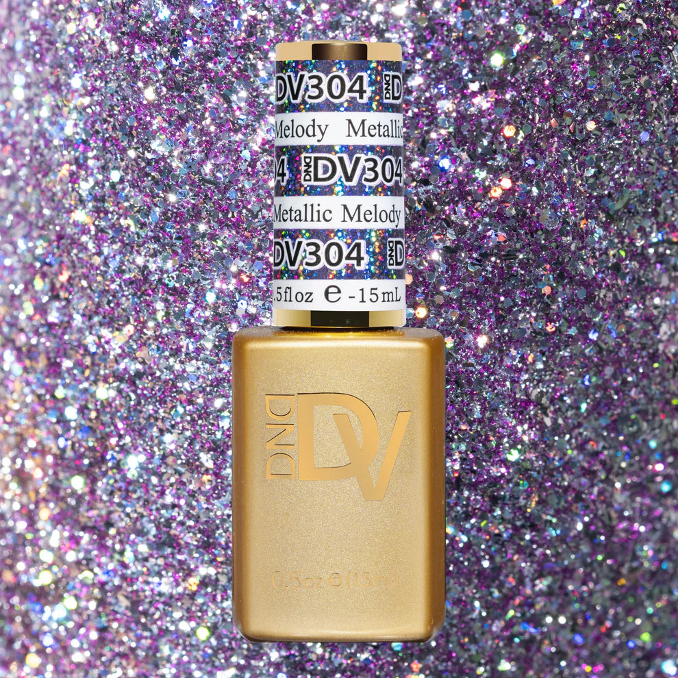Dnd Diva Gel - Metallic Melody 304 (Clearance) - Universal Nail Supplies