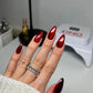 DND Diva 9D Cat Eye Gel Polish in Feisty Paws, featuring a glassball finish and vibrant cat eye effect.
