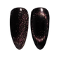 DND Diva 9D Cat Eye Gel Polish #06 Meow Or Never with glassball effect, showcasing vibrant cat eye nail color and shimmer detail.