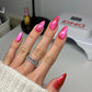 DND Diva 9D Cat Eye Gel Polish in Hi, Kitty! shade with glassball effect, featuring a vibrant, shimmering pink color.