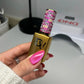 DND Diva 9D Cat Eye Gel Polish in Hi, Kitty! shade with glassball effect, vibrant purple and blue hues, smooth gel finish.