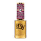 DND Diva 9D Cat Eye Gel Polish in Hi, Kitty! shade with glassball effect, showcasing shiny, multi-dimensional cat eye finish.