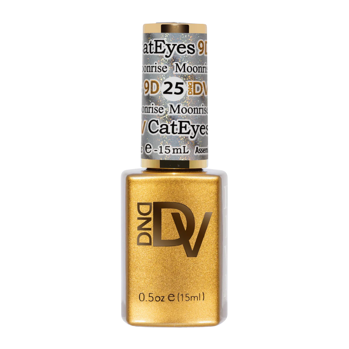 Dnd Diva Gel Polish 9D Cat Eye Glassball #25 - Moonrise - Universal Nail Supplies