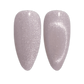 DND Diva 9D Cat Eye gel polish in Sun Patch shade with glassball effect, showcasing vibrant color and reflective finish.