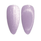 DND Diva 9D Cat Eye Gel Polish in shade Fairytail with glassball shimmer, showcasing vibrant color and 9D cat eye effect.