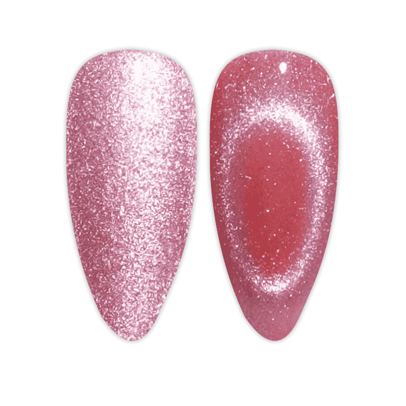 DND Diva 9D Cat Eye Gel Polish in shade Wanna Be Yours, featuring a glassball finish with vibrant color and 9D cat eye effect.