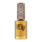 DND Diva 9D Cat Eye Gel Polish in Afterglow, featuring a glassball finish and vibrant cat eye effect on a smooth nail surface.