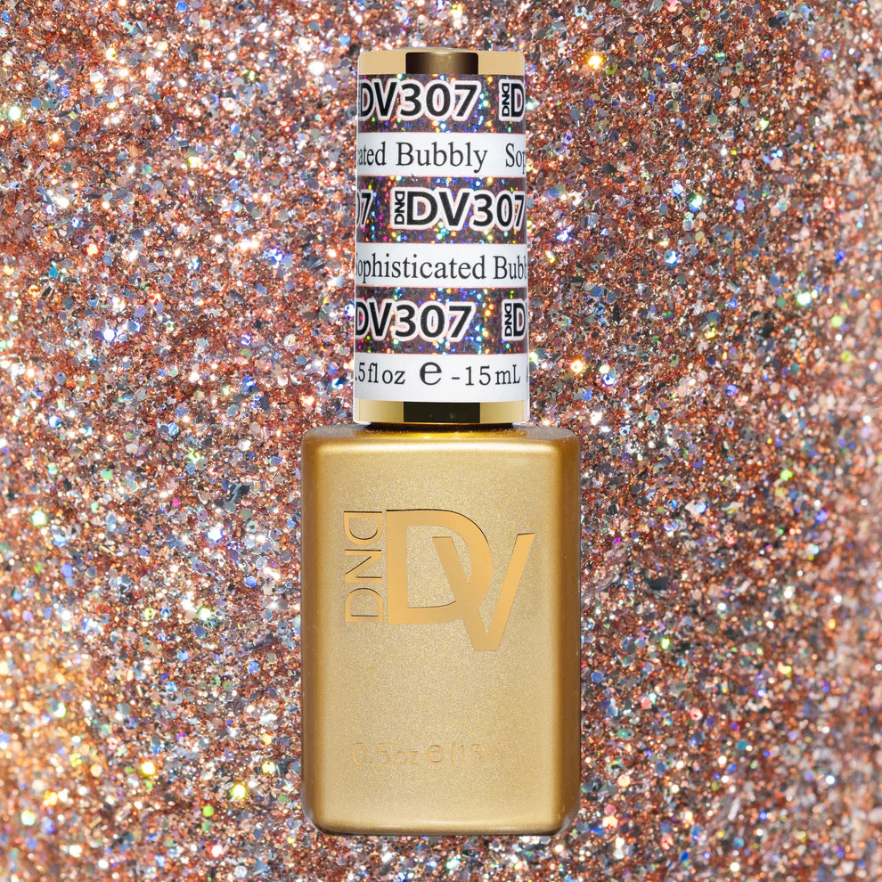 Dnd Diva Gel - Sophisticated Bubbly 307 (Clearance) - Universal Nail Supplies