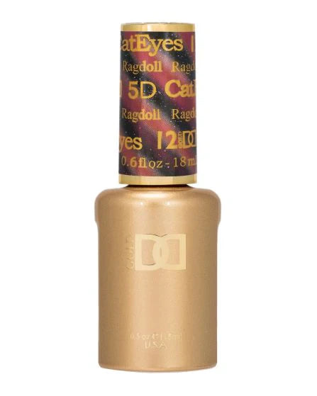 Dnd Gel Polish 5D Cat Eye Ragdoll #12 - Universal Nail Supplies