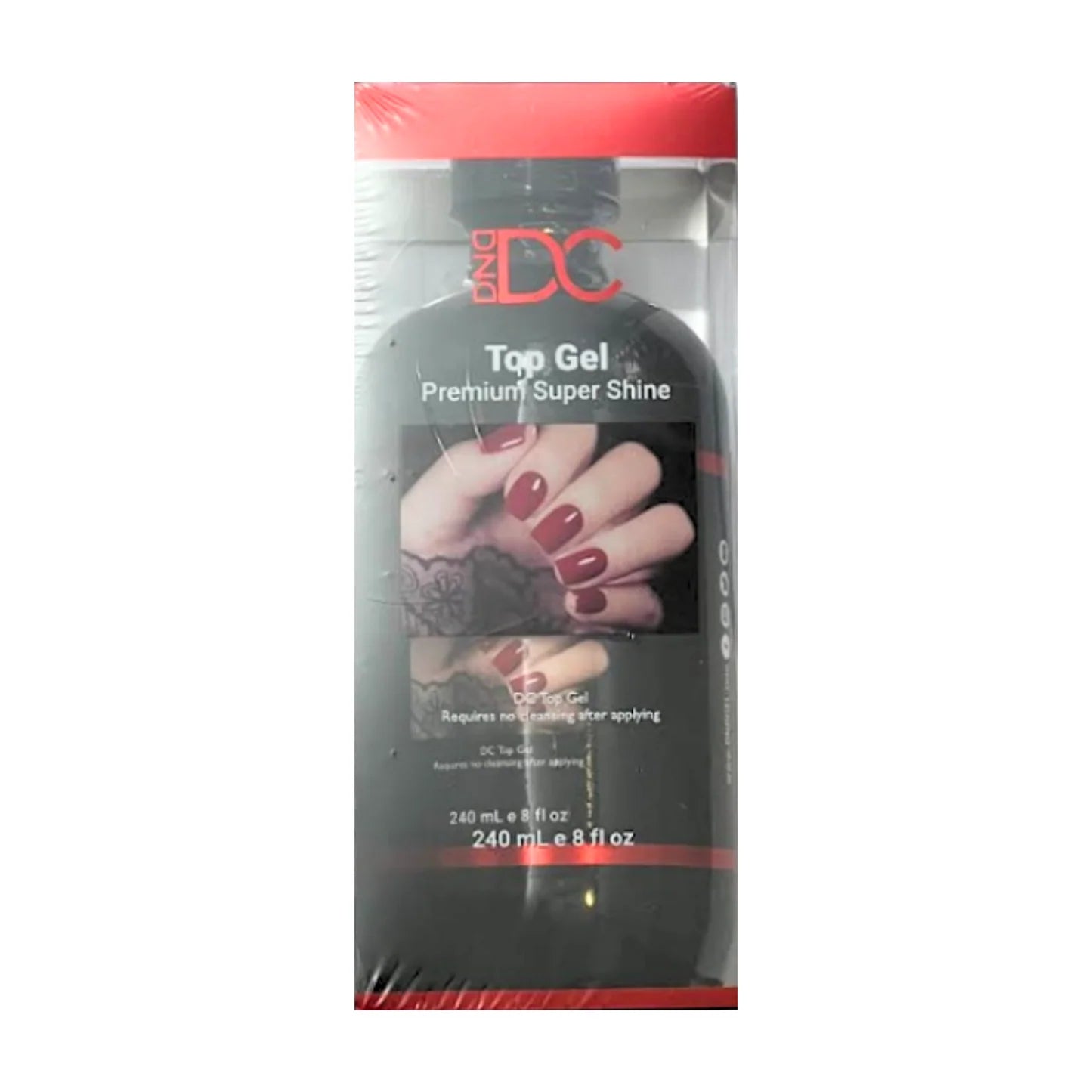 DND DC Gel - Top Gel Premium Super Shine 8 FL oz. - Universal Nail Supplies