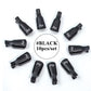 UNS 10pcs nail soak off cap clips for UV gel polish removal, durable nail tools for professional gel nail removal.