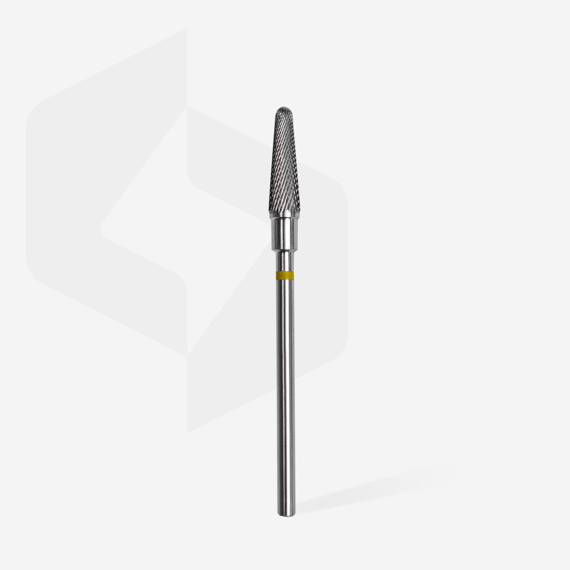 Carbide nail drill bit, “frustum” yellow, head diameter 4 mm / working part 13 mm image 1