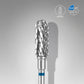 Carbide nail drill bit, rounded "cylinder", blue, head diameter 5 mm/ working part 13 mm image 0