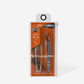 Professional eyelash tweezers with fiber tips EXPERT 45 TYPE 2 (L-shaped, 40′) image 3