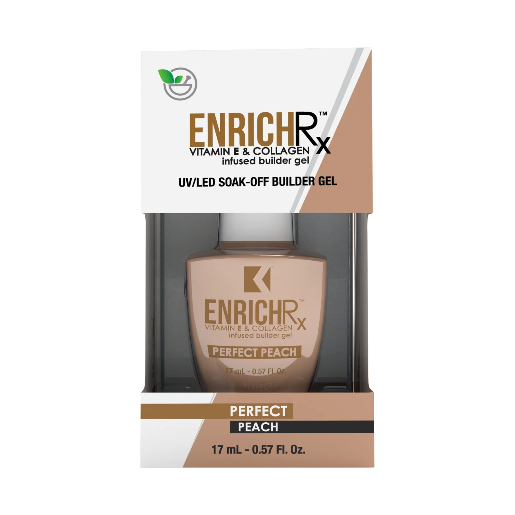 ENRICHRx Perfect Peach Builder Gel (Clearance) - Universal Nail Supplies