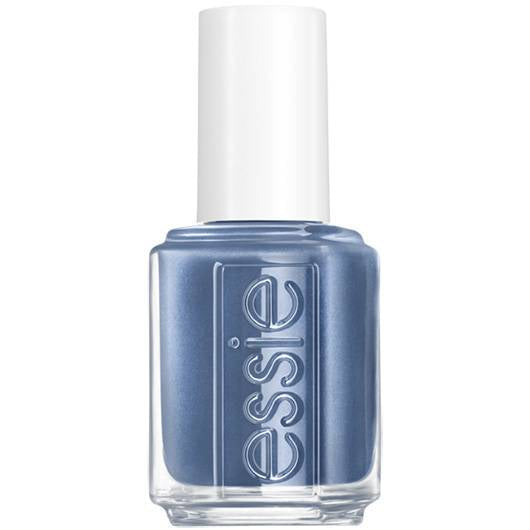 Essie A to Zzz #767 nail lacquer bottle with bright purple polish and branding on the label.