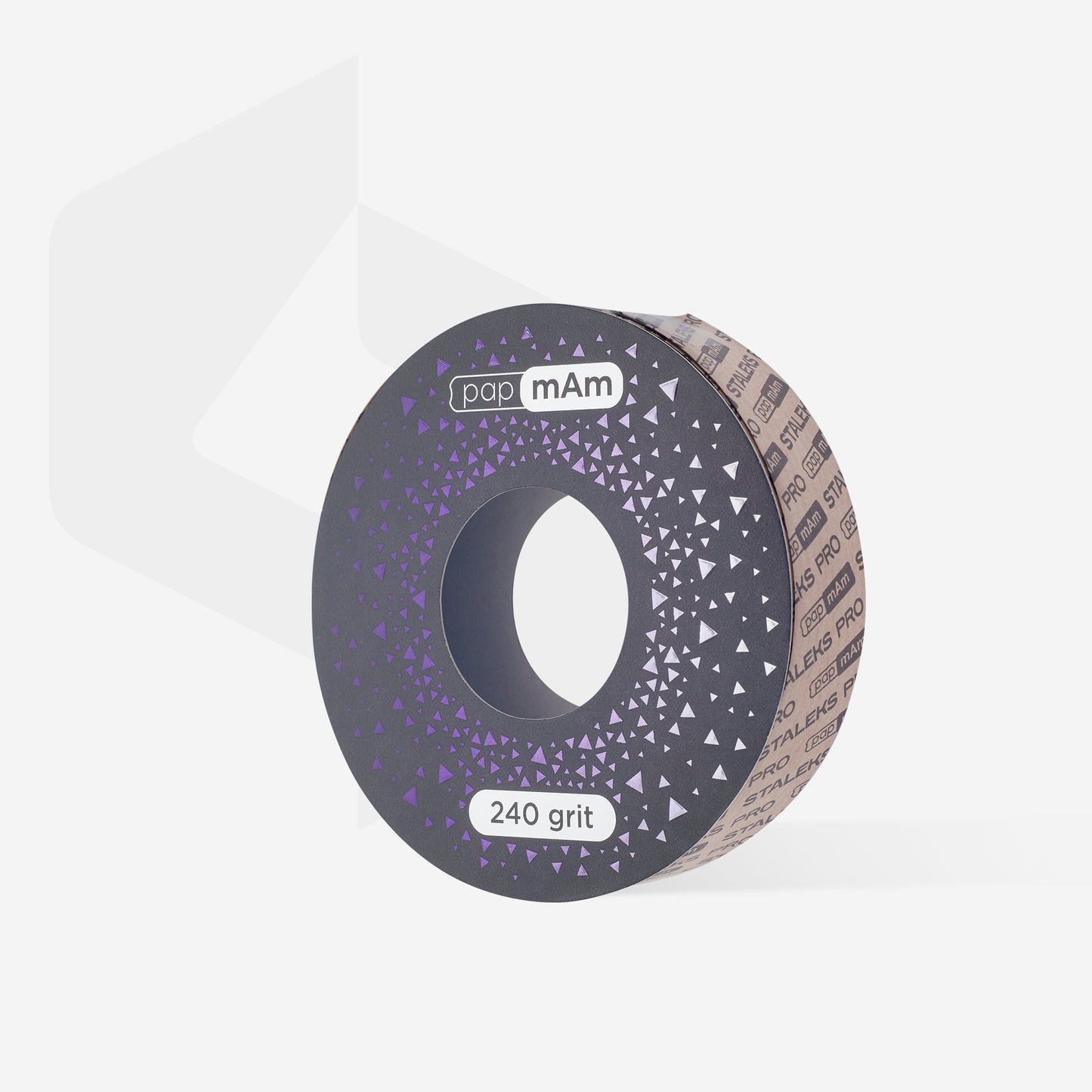 Refill roll for nail file papmAm EXCLUSIVE (without plastic case) STALEKS PRO 240 grit  (7meters) image 1