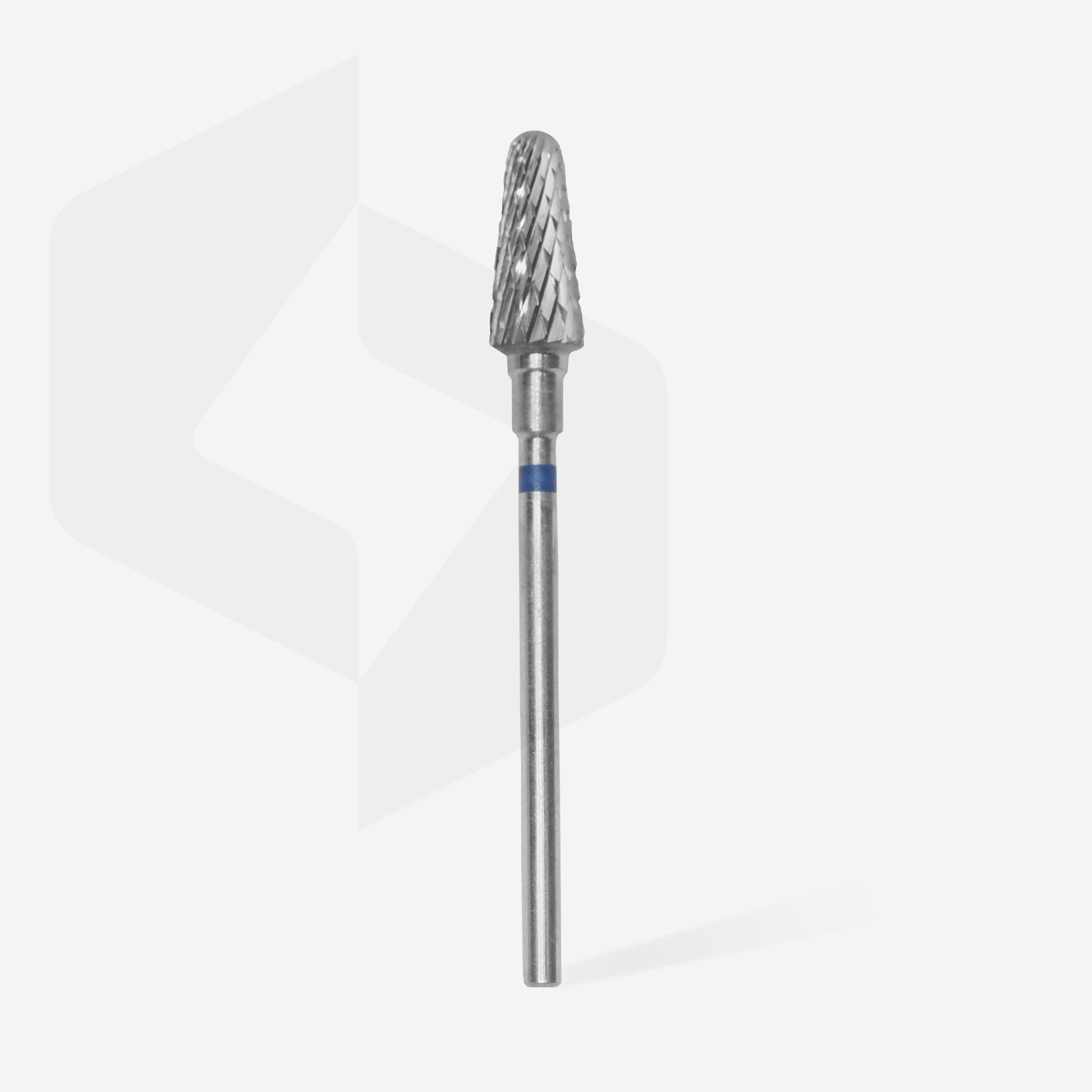 Carbide nail drill bit, "frustum", blue, head diameter 6 mm/ working part 14 mm image 1