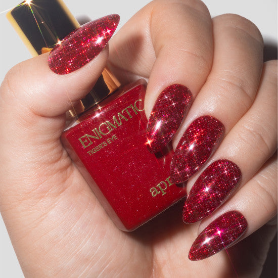Apres Gel Enigmatic Flash Glitter Tiger's Eye FG17 15mL