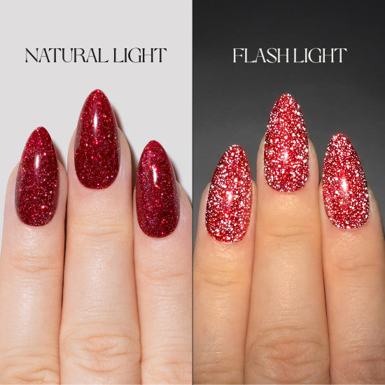 Apres Gel Enigmatic Flash Glitter Tiger's Eye FG17 15mL