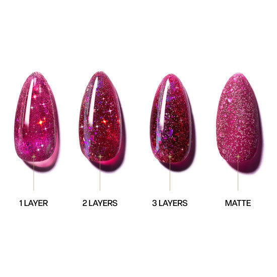 Apres Enigmatic Flash Glitter FG20 Belladonna .15ml