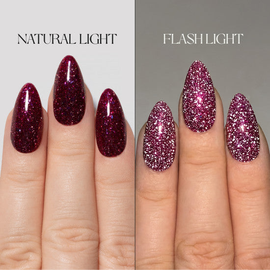 Apres Enigmatic Flash Glitter FG20 Belladonna .15ml