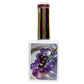 Sofi Art Gellicure Pro Cat Eye Gel Juicy Fruit Series Grape GF-07 in a small glass jar, showcasing vibrant purple gel for nail art.