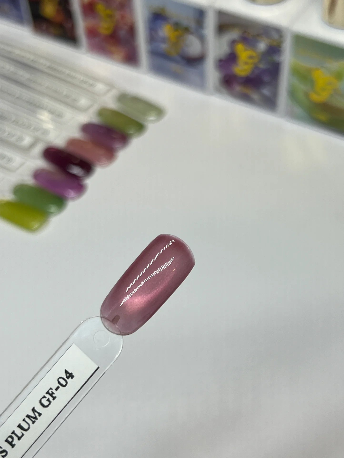 Gellicure Pro Cat Eye Gel Juicy Fruit Series Plum GF-04 - Universal Nail Supplies