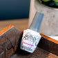 Harmony Gelish Foundation Base Coat for gel nails, 0.5 oz, in a clear bottle with a brush applicator.