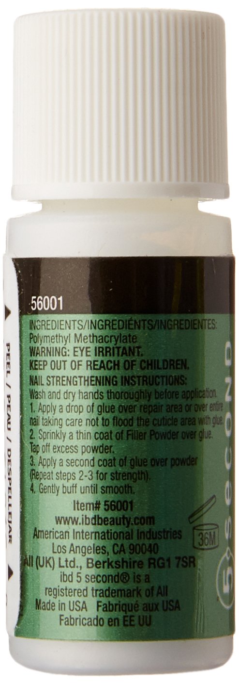 IBD 5 Second Nail Filler Powder 0.14oz - Universal Nail Supplies