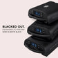 Black Kiara Sky Beyond Pro Rechargeable LED Lamp III for gel system, shown with its sleek black design and compact size.