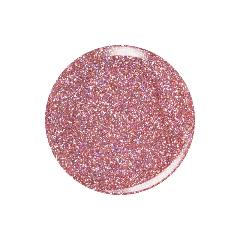 Clear Kiara Sky Diamond GelFX Mystical #GFX111 nail gel in a clear, round container with a black lid, showcasing the product label.