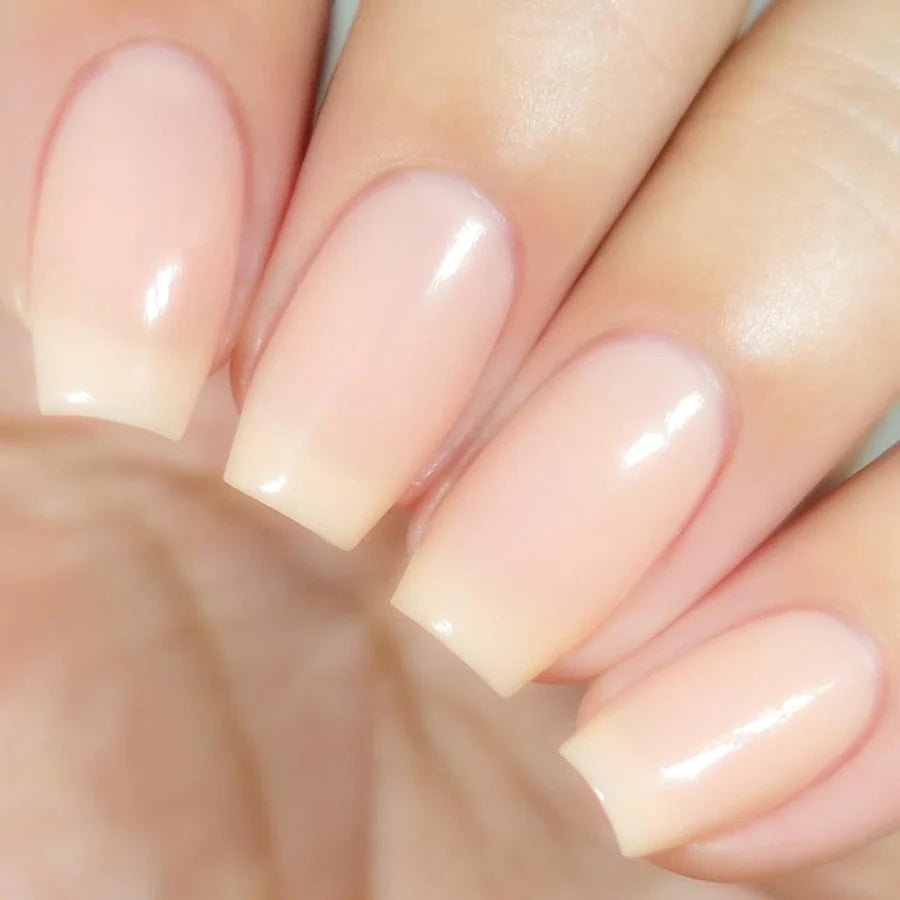 Kiara Sky Dip Powder gel nail polish in Only Natural #D492, shown in clear container with product label on black background