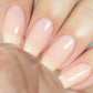 Kiara Sky Dip Powder gel nail polish in Only Natural #D492, shown in clear container with product label on black background