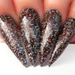 Kiara Sky Gel + Matching Lacquer - Chocolate Glaze #467 - Universal Nail Supplies