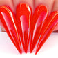 Kiara Sky Gel + Matching Lacquer - I'm Not Red-E Yet #424 - Universal Nail Supplies