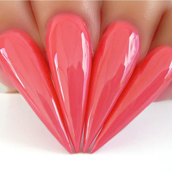 Kiara Sky Gel + Matching Lacquer - Pink Slippers #407 (Clearance) - Universal Nail Supplies