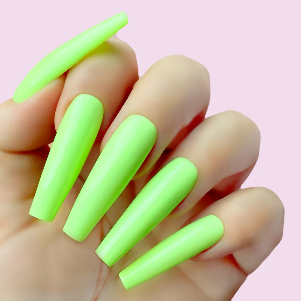 Kiara Sky Gel + Matching Lacquer - Tea-quila Lima #5101 (Clearance) - Universal Nail Supplies
