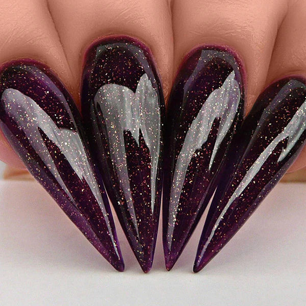 Kiara Sky Echo gel nail polish in clear shade, 482G, with smooth glossy finish and rounded bottle design.