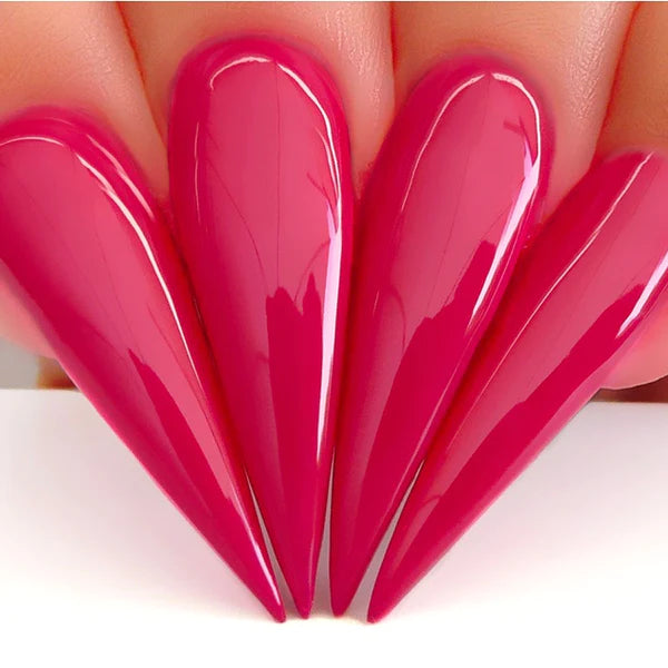 Kiara Sky Pink Lipstick Gel Nail Polish in shade G422, featuring a vibrant pink color, displayed in a clear bottle.