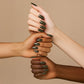 Kiara Sky Gel Pro Polish Fern And Games HEMA-Free gel polish in a vibrant green shade, showing the textured bottle and cap.