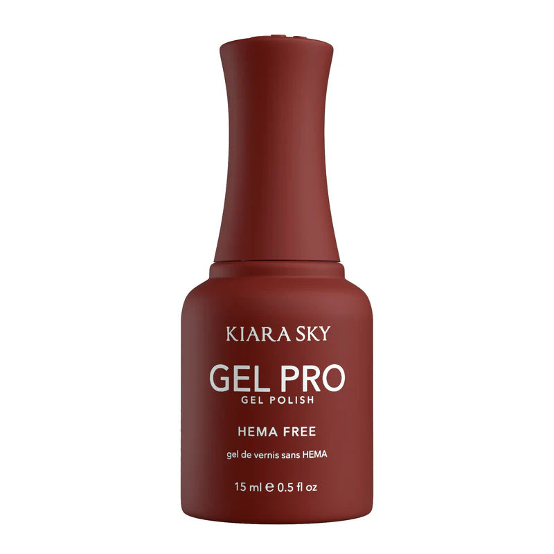 Kiara Sky Gel Polish Pro Hema-Free & TPO-Free Left On Red HFG121 - Universal Nail Supplies