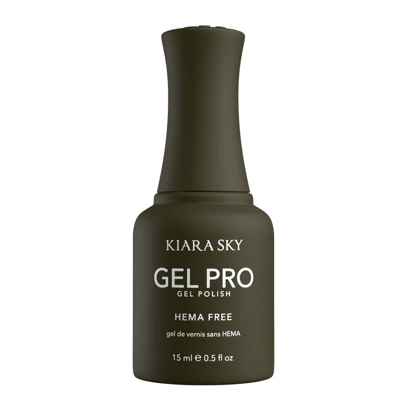 Kiara Sky Gel Pro Polish in The Tree Musketeers HFG128, HEMA-free and TPO-free gel nail polish with a rich, vibrant color.