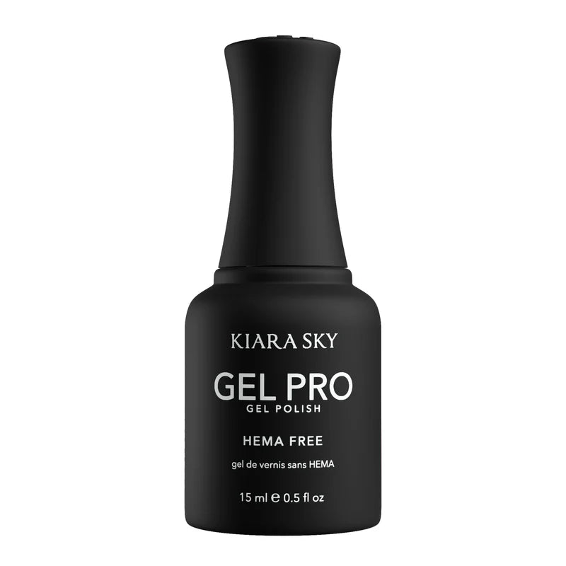 Kiara Sky Gel Polish Pro Hema-Free & TPO-Free True Black HFG150 - Universal Nail Supplies