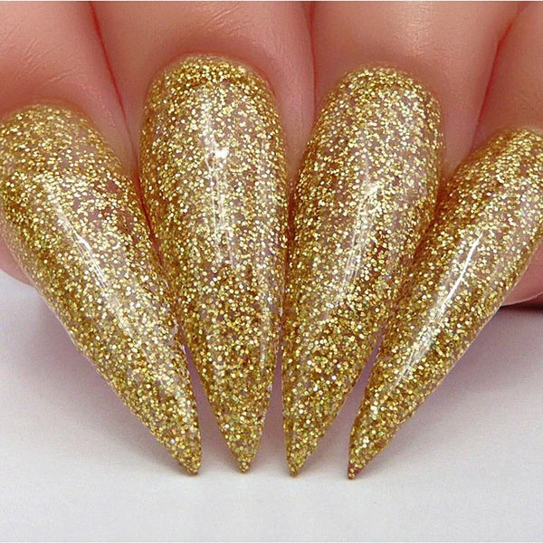 Kiara Sky Sunset Blvd gel nail polish bottle with clear cap and label, showcasing vibrant sunset-inspired color on the front.