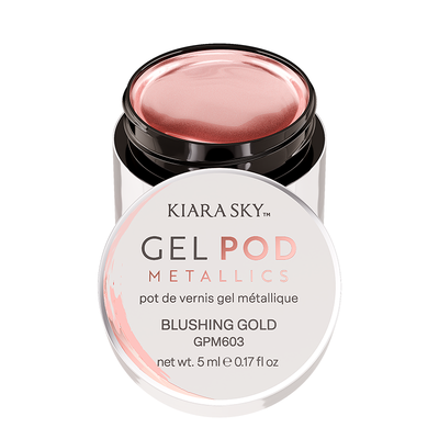 Kiara Sky Nail Art Blushing Gold GPM603 - Universal Nail Supplies